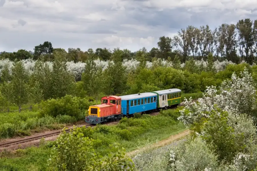 Balatonfenyvesi kisvasút, Balatonfenyves