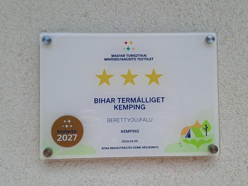 Bihar Termálliget Kemping, Berettyóújfalu