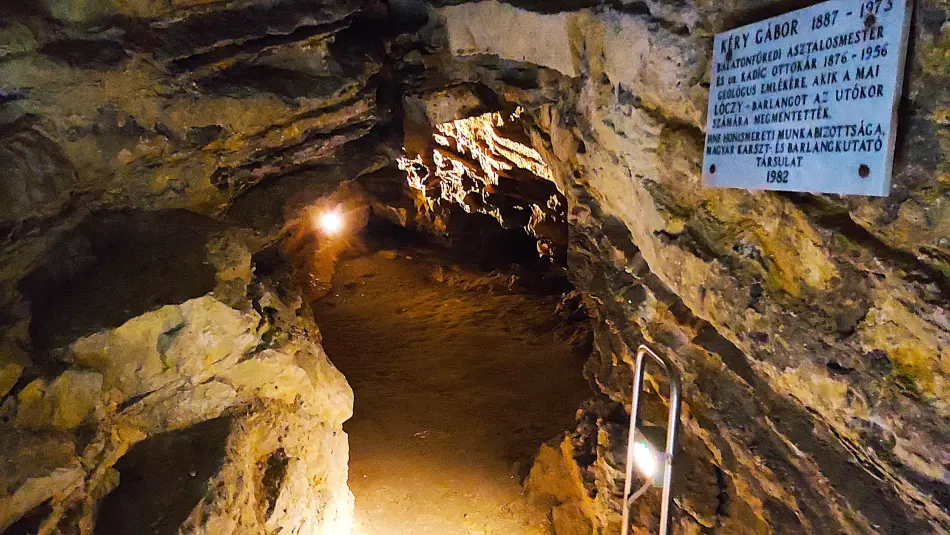 Lóczy-barlang, Balatonfüred