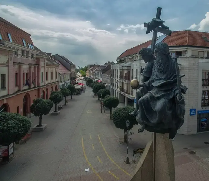 Szentháromság-szobor, Mohács