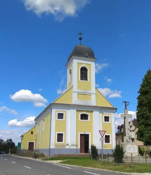 Római katolikus templom, Pinkamindszent