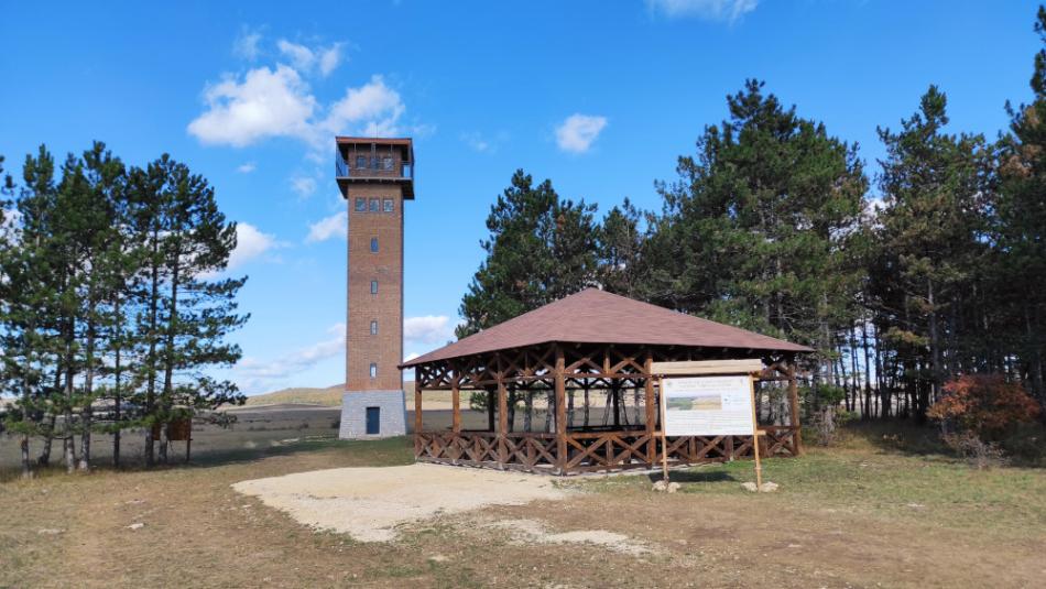 Lőtértorony kilátó, Tótvázsony