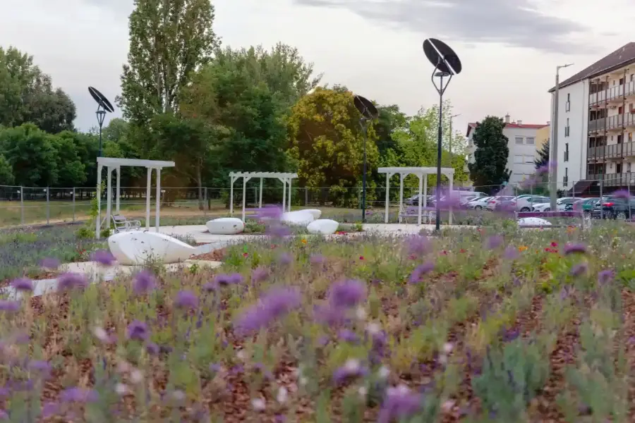 Újpesti Levendulapark, Budapest