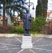 Dr. Moll Károly szobor, Hévíz