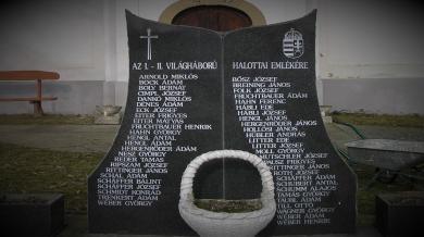 Világháborús emlékmű, Kisjakabfalva