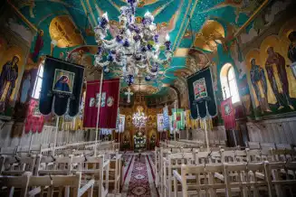Román ortodox templom, Méhkerék