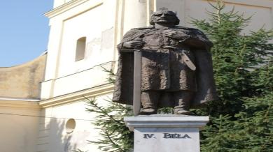 IV. Béla szobor, Szentpéterszeg