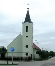 Szent Kereszt felmagasztalása templom, Győrladamér