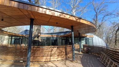 Ultramodern lombkoronasétány épült Nagykörűben