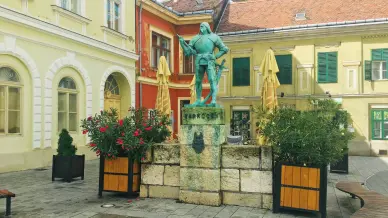 Varkocs szobor, Székesfehérvár