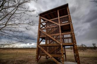 Új kilátó Kápolnapusztán