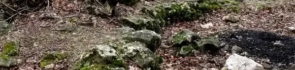 Csikling vár romjai