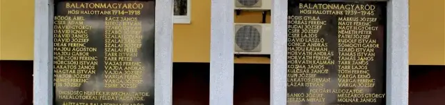 Világháborús emlékmű