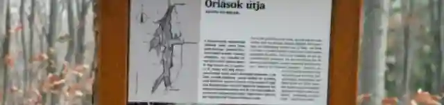 Óriások Útja tanösvény