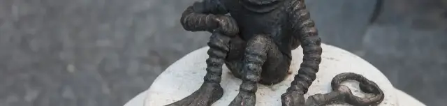 Kolodko Búvár és a kulcs miniszobor