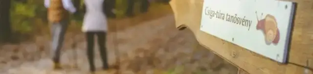 Csiga-túra tanösvény