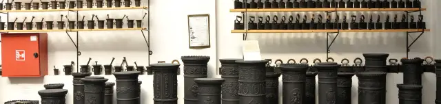 Öntöttvas tárgyak gyűjteménye