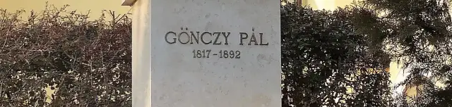 Gönczy Pál mellszobor