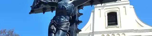 Kovácsoltvas-öntöttvas kereszt