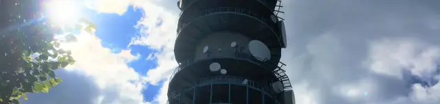 TV torony-kilátó és körpresszó