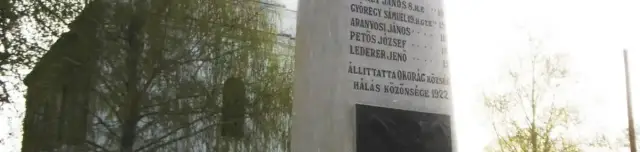 Világháborús emlékmű