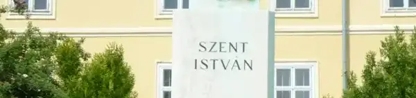 Szent István mellszobor