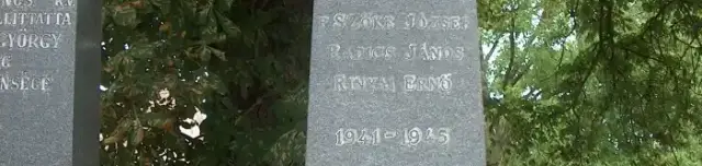 Világháborús emlékmű