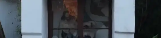 Jézus a Szűzanya ölében