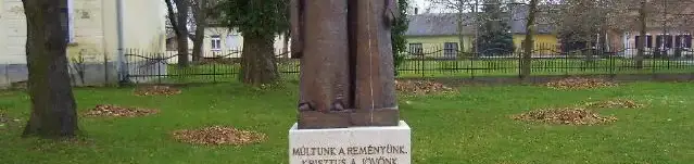 Szt. István és Gizella szobra