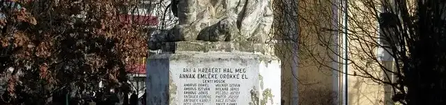 I. világháborús emlékmű