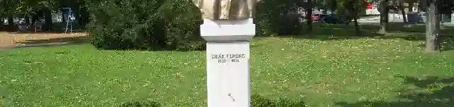 Deák Ferenc mellszobra