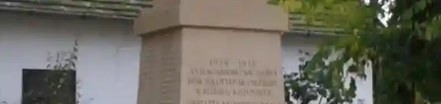 I. világháborús emlékmű