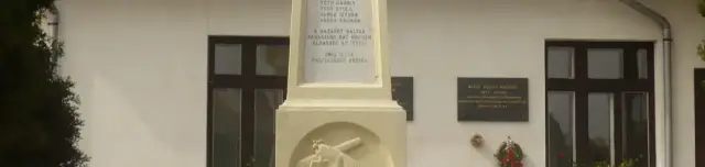 Pusztarádóci hősi emlékmű