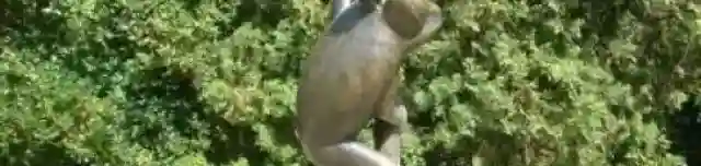 Békakirály bronz ivókútja