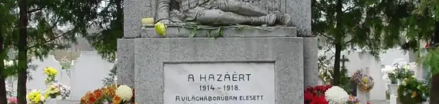 I. világháborús emlékmű