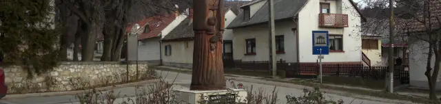 Szent Donát püspök szobra