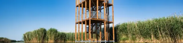 A Küszvágó csér kilátóval gazdagodott a Tisza-tó