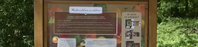 Madárerdő tanösvény