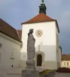 Kálmáncsehi Domonkos szobra, Székesfehérvár