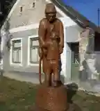 Hazatérőben faszobor, Bakonykúti