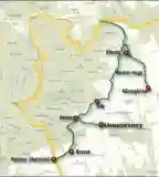 Írottkő Natúrpark kerékpárút, Bozsok