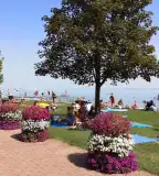 Központi strand, Balatonszepezd