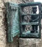 Kolodko Nincs kompót miniszobor, Budapest