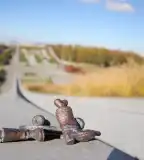 Kolodko Sztálin csizmái miniszobor, Budapest