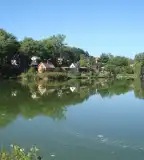 Gombai-víztározó, Gomba