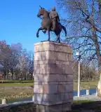 Szent István lovasszobra, Győr