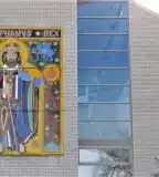 Szent István király tűzzománc kép, Hévíz