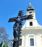 Kovácsoltvas-öntöttvas kereszt, Jánoshalma