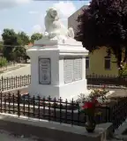 Világháborús emlékmű, Karád