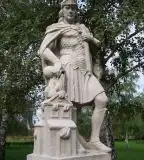 Szent Flórián szobra, Kecel